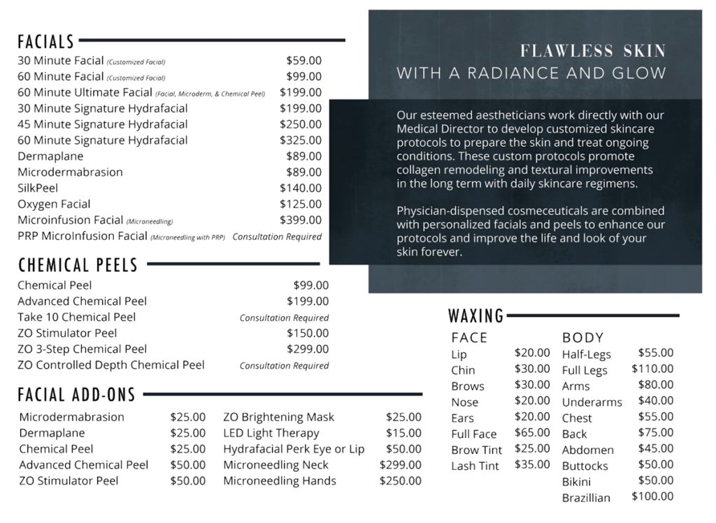 aesthetic-menu
